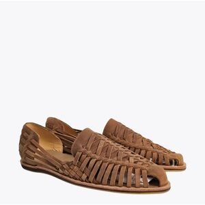 New! Nisolo Men's Huarache Sandal in Tobacco